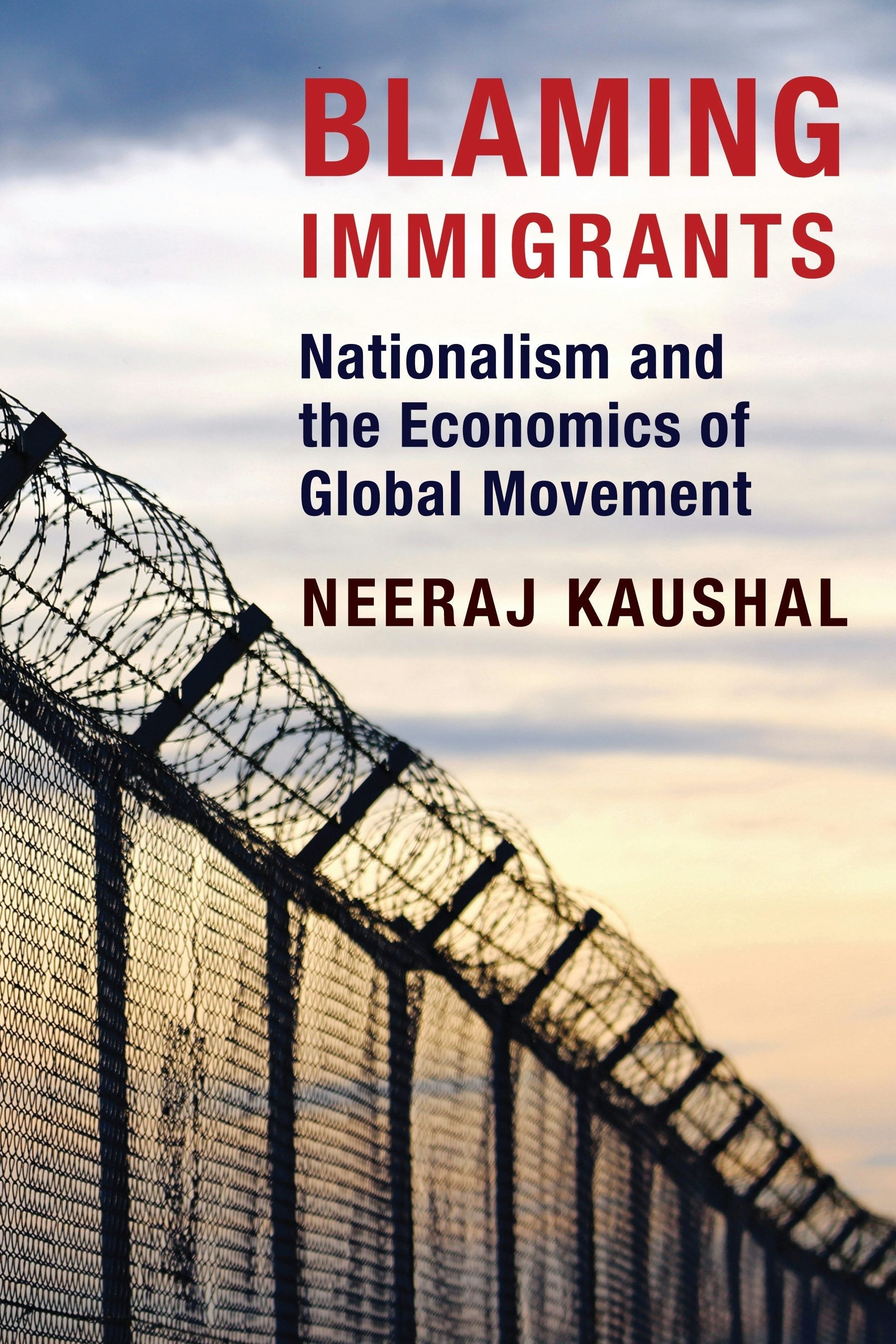 Book cover image for Blaming Immigrants ISBN: 9780231181440